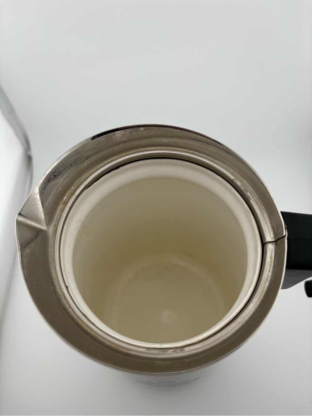 Corning Ware Blue Cornflower 9 Cup Percolator with insides and lid - Picture 8 of 9